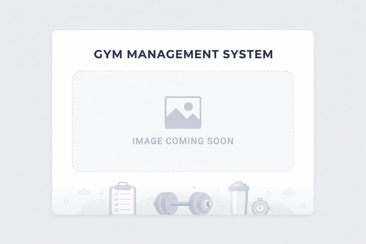 Custom-Built Gym Management System