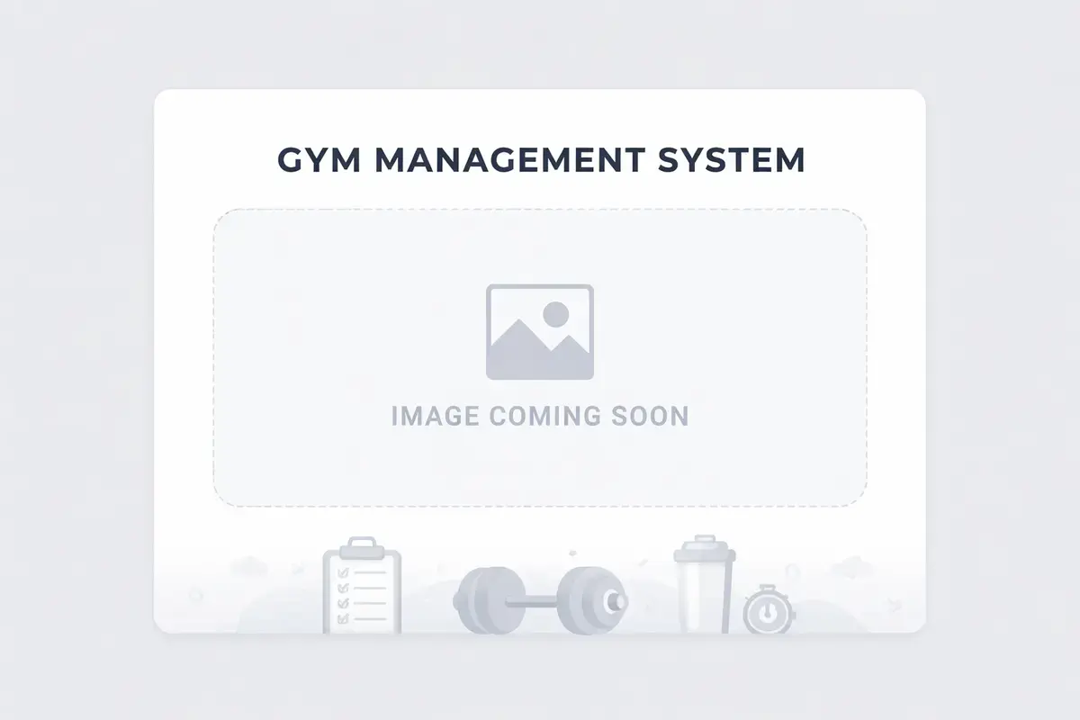 Custom-Built Gym Management System