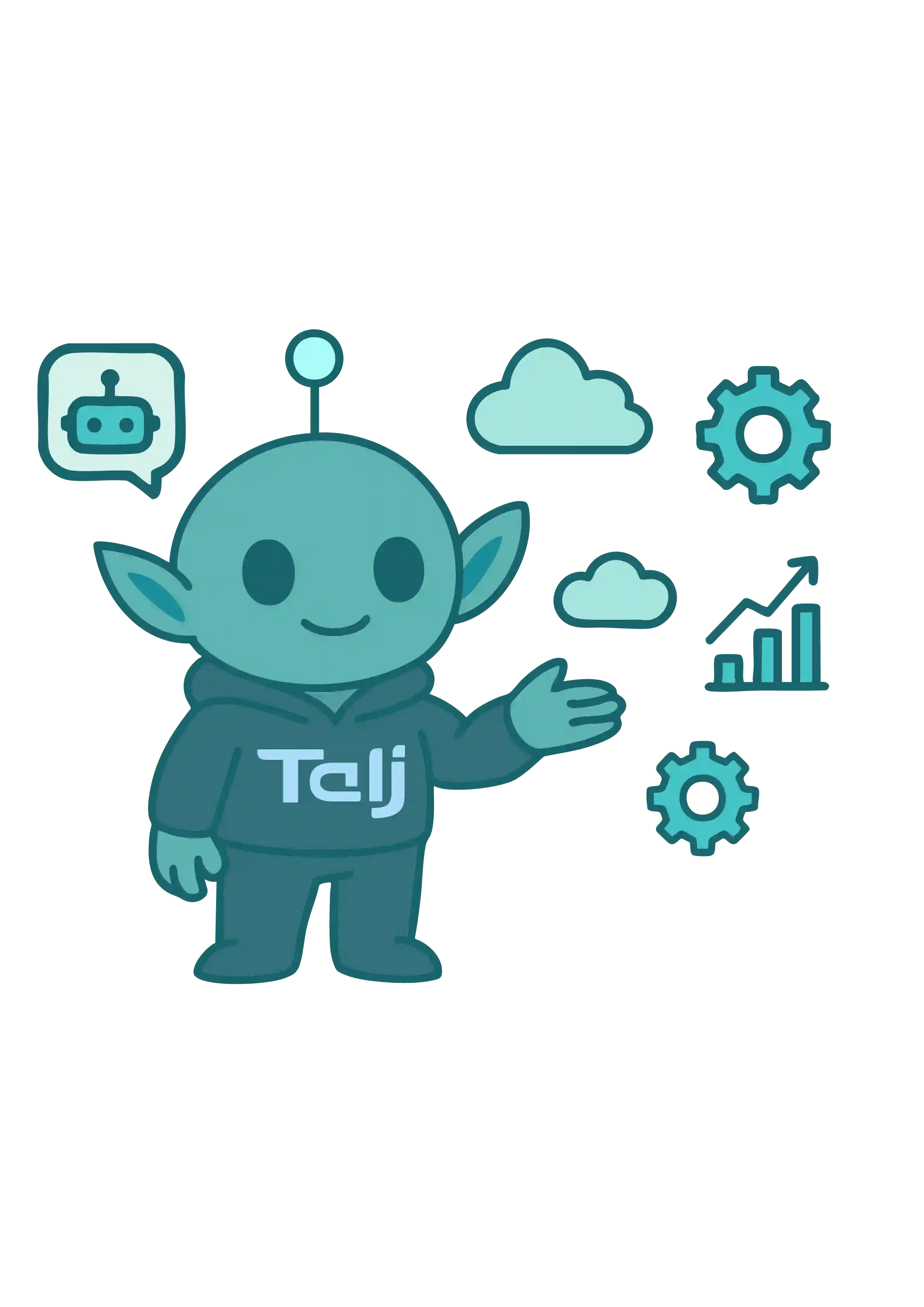 AI Services and Solutions Illustration